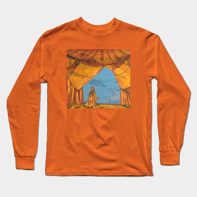 Lord of the Night by Nicholas Roerich Long Sleeve T-Shirt by Star Scrunch